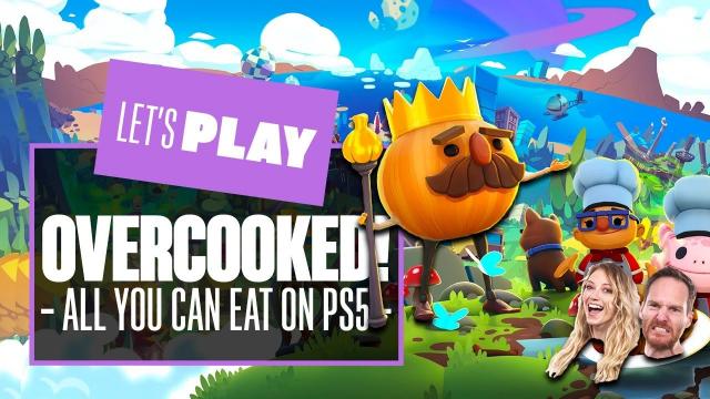 Let's Play Overcooked All You Can Eat on PS5! - OVERCOOKED PS5 CO-OP GAMEPLAY