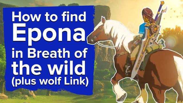 How to find Epona in Breath of the Wild plus Wolf Link Amiibo