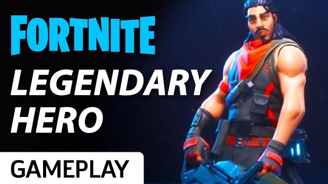 Hawk The Legendary Hero Rides The Lightning In Fortnite Gameplay