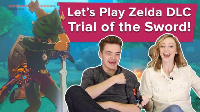Let's Play Breath of the Wild DLC Trial of the Sword: TOO MANY ARROWS