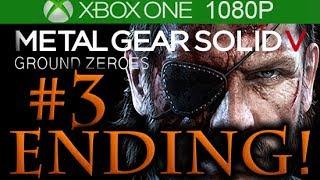 Metal Gear Solid 5: Ground Zeroes ENDING Walkthrough Part 3 [1080p HD Xbox One] - No Commentary