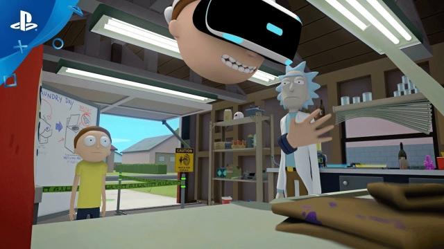 Rick and Morty: Virtual Rick-ality – PSX 2017: Announce Trailer | PS VR