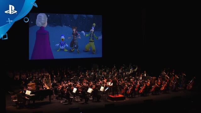 KINGDOM HEARTS III Re Mind - "A Frozen Fracas" Orchestra Video Sneak Peek | PS4