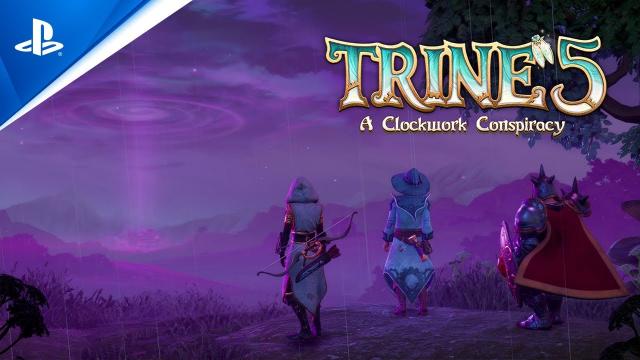 Trine 5: A Clockwork Conspiracy - Release Trailer | PS5 & PS4 Games