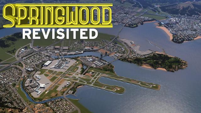 Visiting My First City | Cities Skylines: Springwood Tour