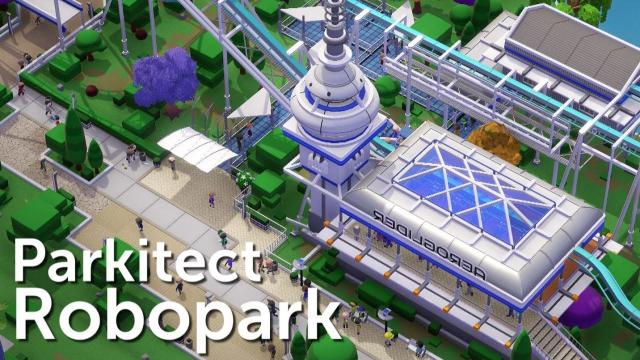 Parkitect Campaign (Part 25) - Robopark - Hi-tech Roller Coasters