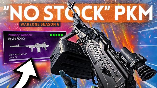 The PKM NO STOCK Class Setup is an ULTRA MOBILE MONSTER in Warzone!
