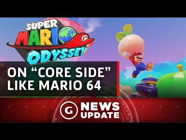 Super Mario Odyssey on "Core Side" Like Super Mario 64, Miyamoto Says - GS News Update