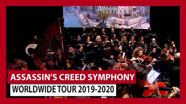 Assassin's Creed Symphony trailer worlwide tour 2019-2020