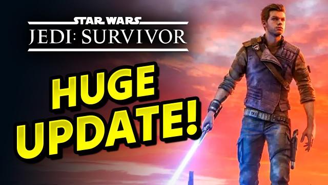 Star Wars Jedi Survivor - This is BIG NEWS! New Update JUST Released Today! All New Details!