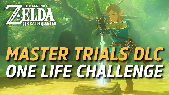 Zelda: Breath Of The Wild - Master Sword Trial With 1 Life