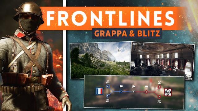 ► FRONTLINES ON MONTE GRAPPA & BALLROOM BLITZ! - Battlefield 1