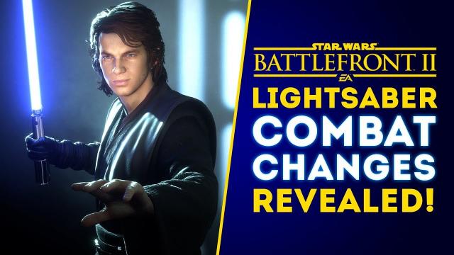 NEW LIGHTSABER COMBAT CHANGES REVEALED! New Details! - Star Wars Battlefront 2 Update