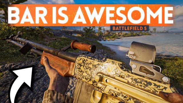 BAR IS AWESOME After The Hotfix ???? Battlefield 5 New Weapon