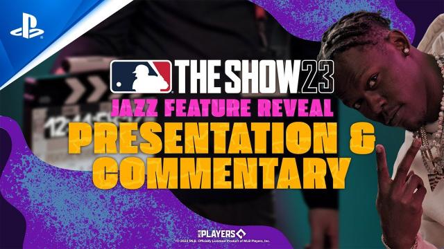 MLB The Show 23 - Jazz Feature Reveal: Presentation & Commentary | PS5 & PS4 Games