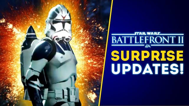 Surprise Updates! New Reinforcement Skin, HvV Felucia Map! Ewok Hunt! - Star Wars Battlefront 2