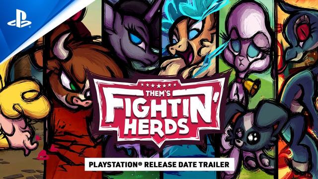Them's Fightin' Herds - Release Date Trailer | PS5 & PS4 Games
