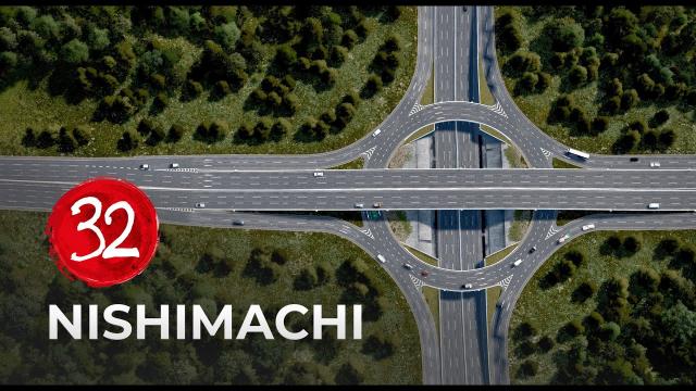 Kisarazu Roundabout JCT - Nishimachi EP 32 - Cities Skylines