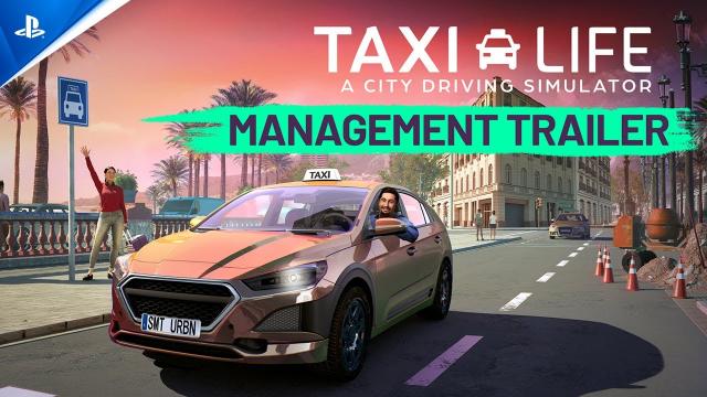 Taxi Life: A City Driving Simulator - Management Gameplay Trailer | PS5 Games