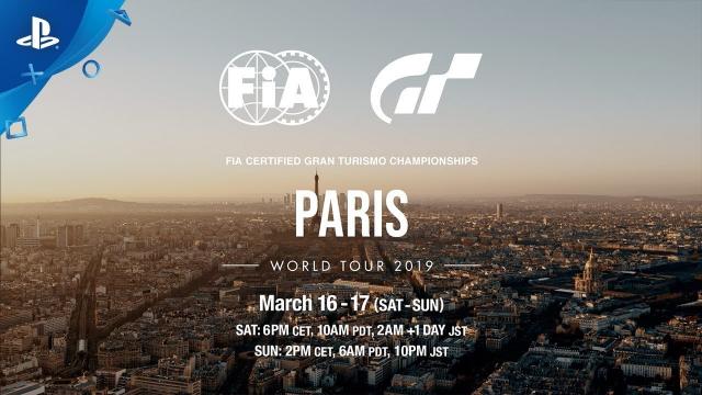 Gran Turismo Sport - 2019 FIA Certified GT Championship World Tour Announcement | PS4