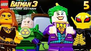 Lego Batman 3: Beyond Gotham - Walkthrough Part 5 - Watchtower Attack