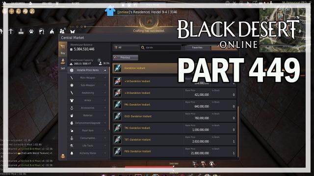 Black Desert Online - Dark Knight Let's Play Part 449 - Window Shopping