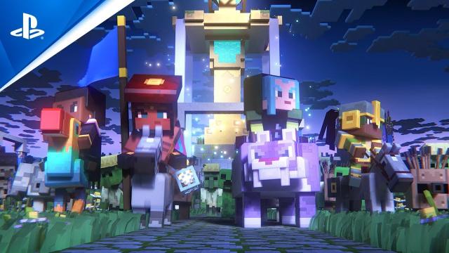 Minecraft Legends - Official Launch Trailer | PS5 & PS4 Games
