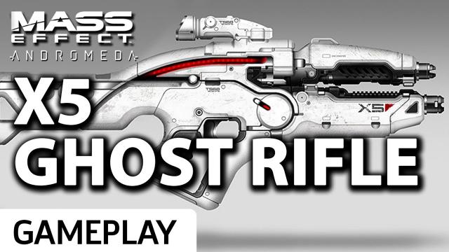 Mass Effect: Andromeda - New Ghost Rifle Gameplay