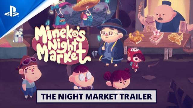 Mineko's Night Market - The Night Market Trailer | PS5 & PS4 Games