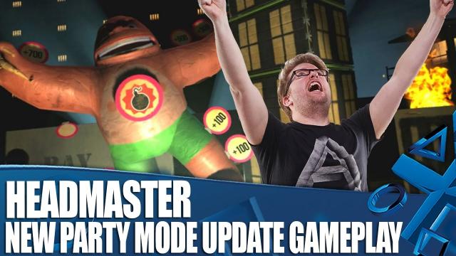 Headmaster on PS VR - New Party Mode Update Gameplay!