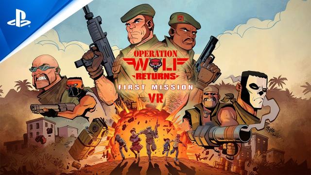 Operation Wolf Returns: First Mission VR - Gameplay Video | PS VR2 Games