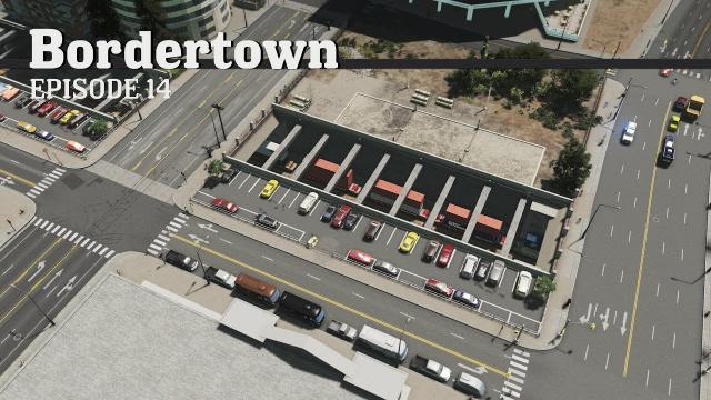 Downtown Freight Line - Cities Skylines: Bordertown - EP14 -