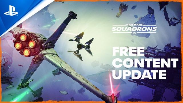 Star Wars: Squadrons – Free Content Update Trailer | PS4