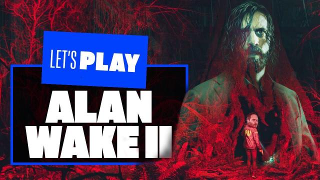 Let's Play Alan Wake II PS5 Gameplay - ALAN WAKE 2 THE FIRST 3 HOURS - WAKE AND LAKE!
