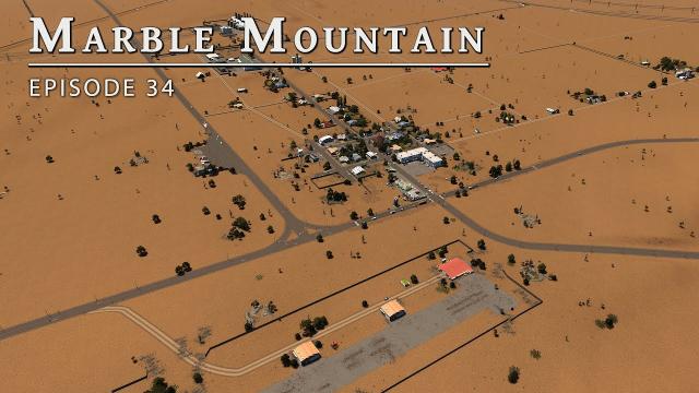 Desert Town - Cities Skylines: Marble Mountain EP 34