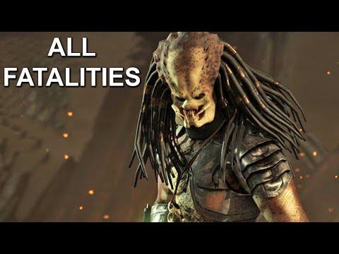 Mortal Kombat X Predator All Fatalities Fatality Gameplay
