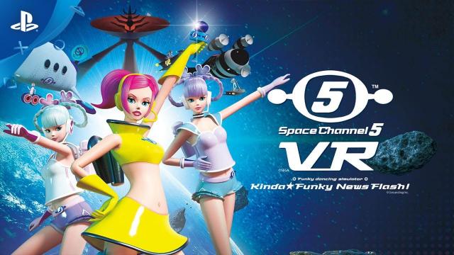 Space Channel 5 VR - Kinda Funky News Flash! - Launch Trailer | PS4