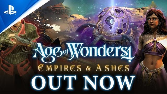 Age of Wonders 4 - Empires & Ashes Release Trailer | PS5 Games