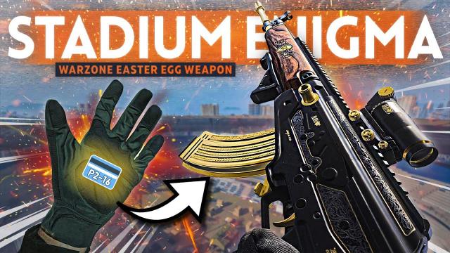 WARZONE Stadium Easter Egg: How to Unlock the NEW Secret "Enigma" Weapon!