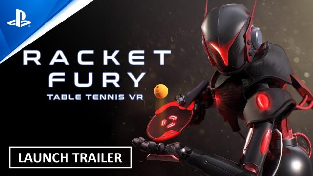 Racket Fury: Table Tennis VR - Launch Trailer  | PS VR2 Games