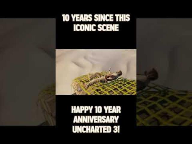 Can you believe it's been 10 years since Uncharted 3? #Shorts
