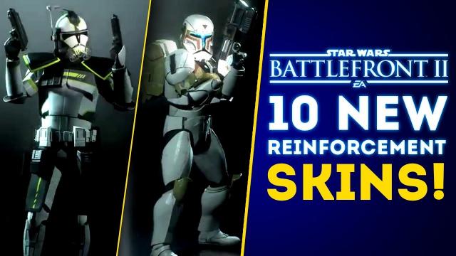 10 New Reinforcement Skins Coming THIS Week! Rise of Skywalker DLC Update! - Star Wars Battlefront 2