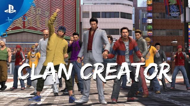 Yakuza 6: The Song of Life - Clan Creator Trailer | PS4