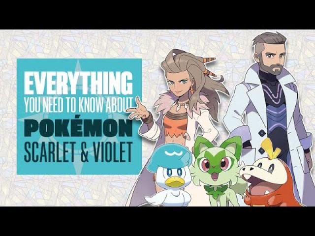 Everything We Know About Pokémon Scarlet + Violet So Far - POKEMON SCARLET VIOLET TRAILER BREAKDOWN