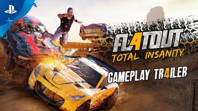 FlatOut 4: Total Insanity - Gameplay Trailer | PS4