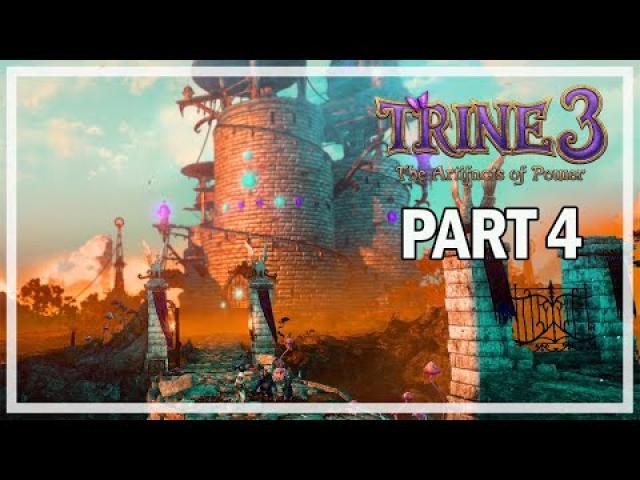 Trine 3 The Artifacts of Power - Co-Op Let's Play Part 4 - ft. Avron