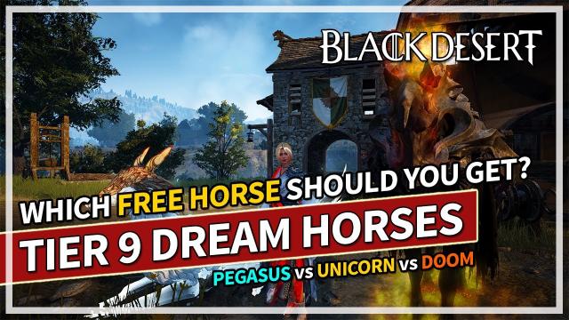 Which FREE Tier 9 Horse Should YOU Pick? | Black Desert