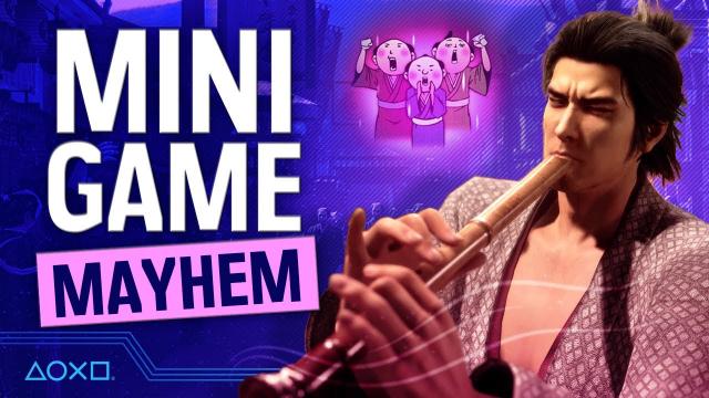 Minigame Mayhem in Like a Dragon: Ishin!