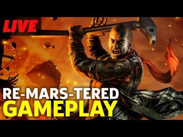 Red Faction Guerrilla Re-mars-tered Gameplay Live