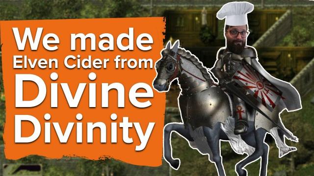 We made Elven Cider from Divine Divinity